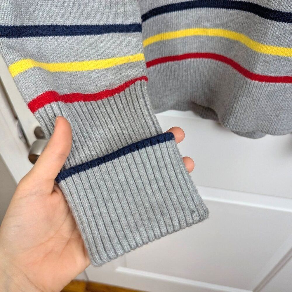 La Ligne x Target | Gray Multicolor Striped Crewneck Sweater Size Medium - Picture 6 of 6